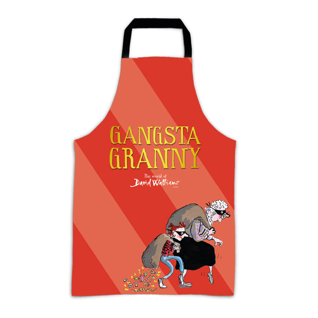 Greatest Jewel Theft in History Striped Apron