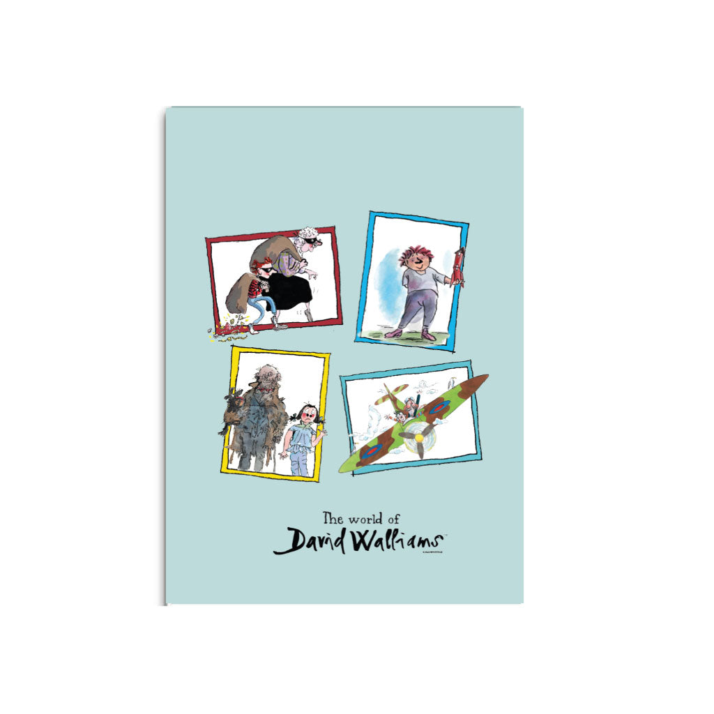 World of David Walliams - Frames A5 Notepad