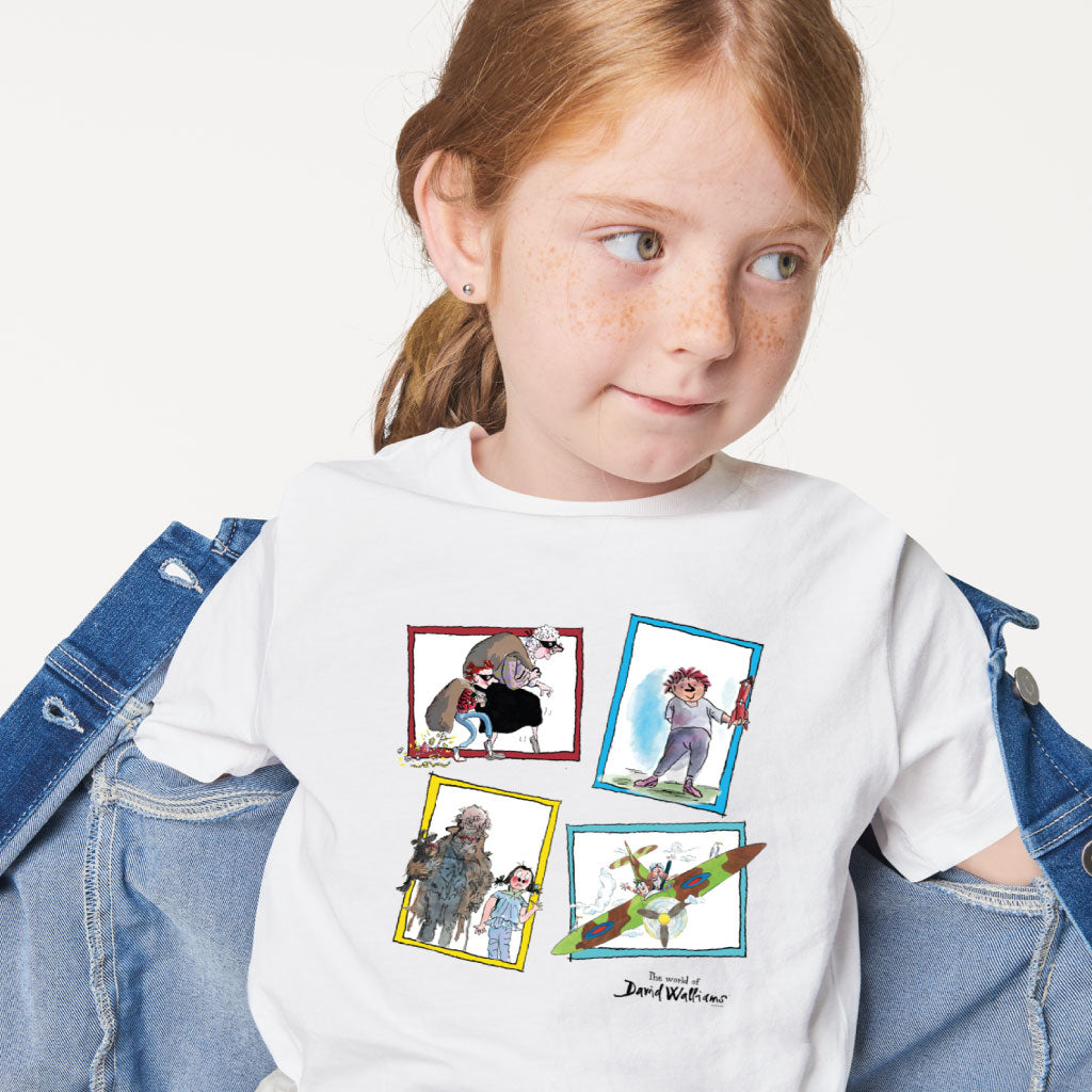 World of David Walliams - Frames T-Shirt