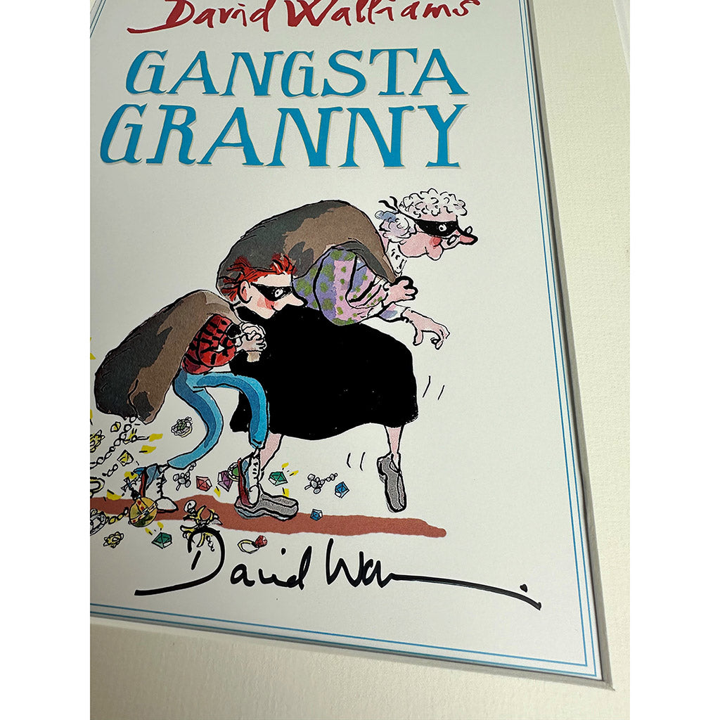 Gangsta Granny Limited Edition Signed Print