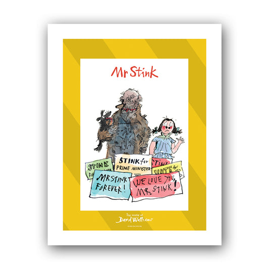Mr Stink Art Print