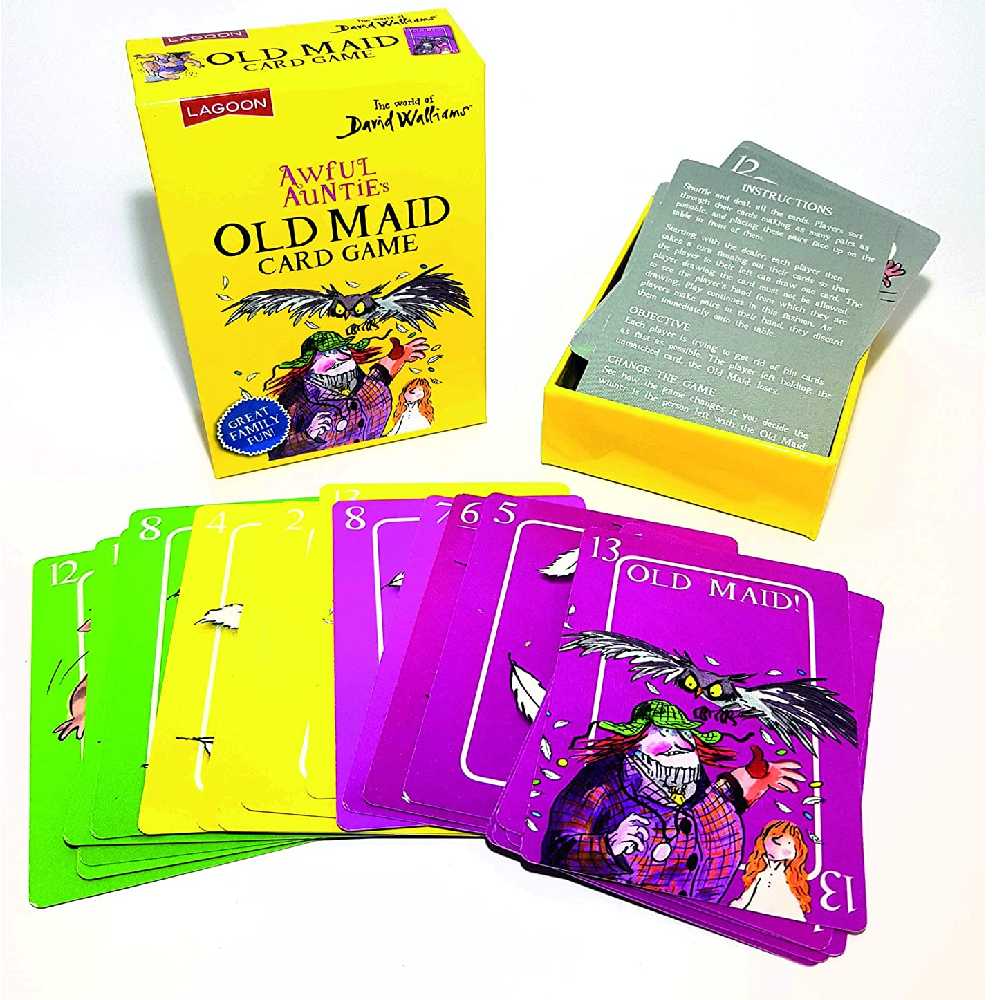 Awful Auntie Old Maid Card Game