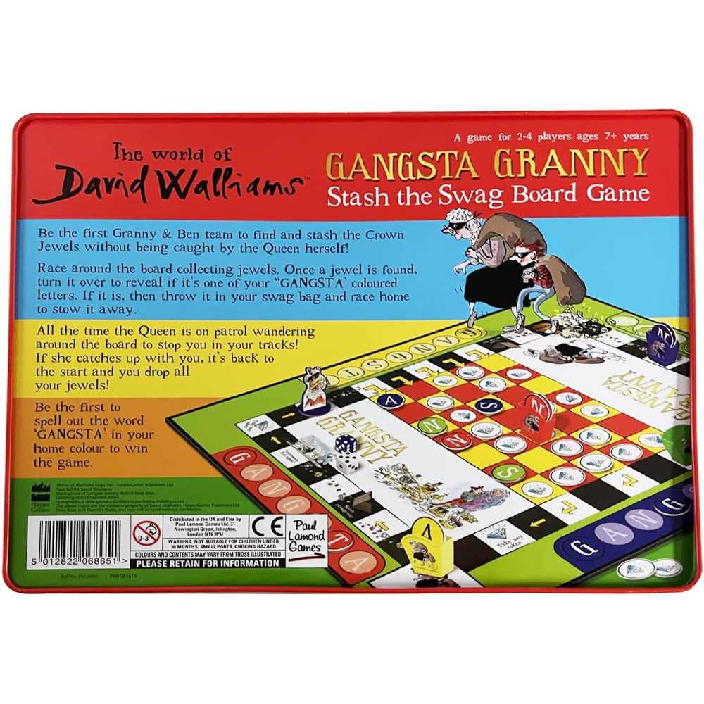 The World of David Walliams - Gangsta Granny Board Game